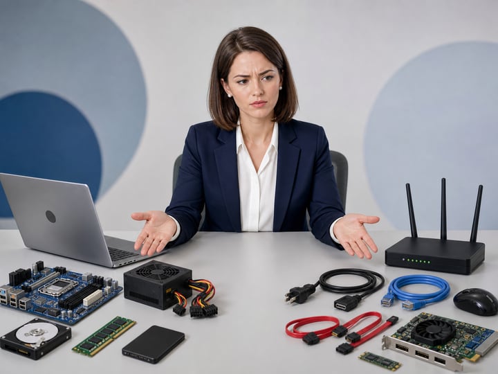 IT consultant managing a ServiceNow CI class change safely, illustrating controlled reclassification of a network configuration item